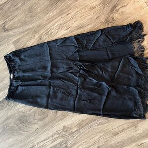 Aerie Black Textured Fabric